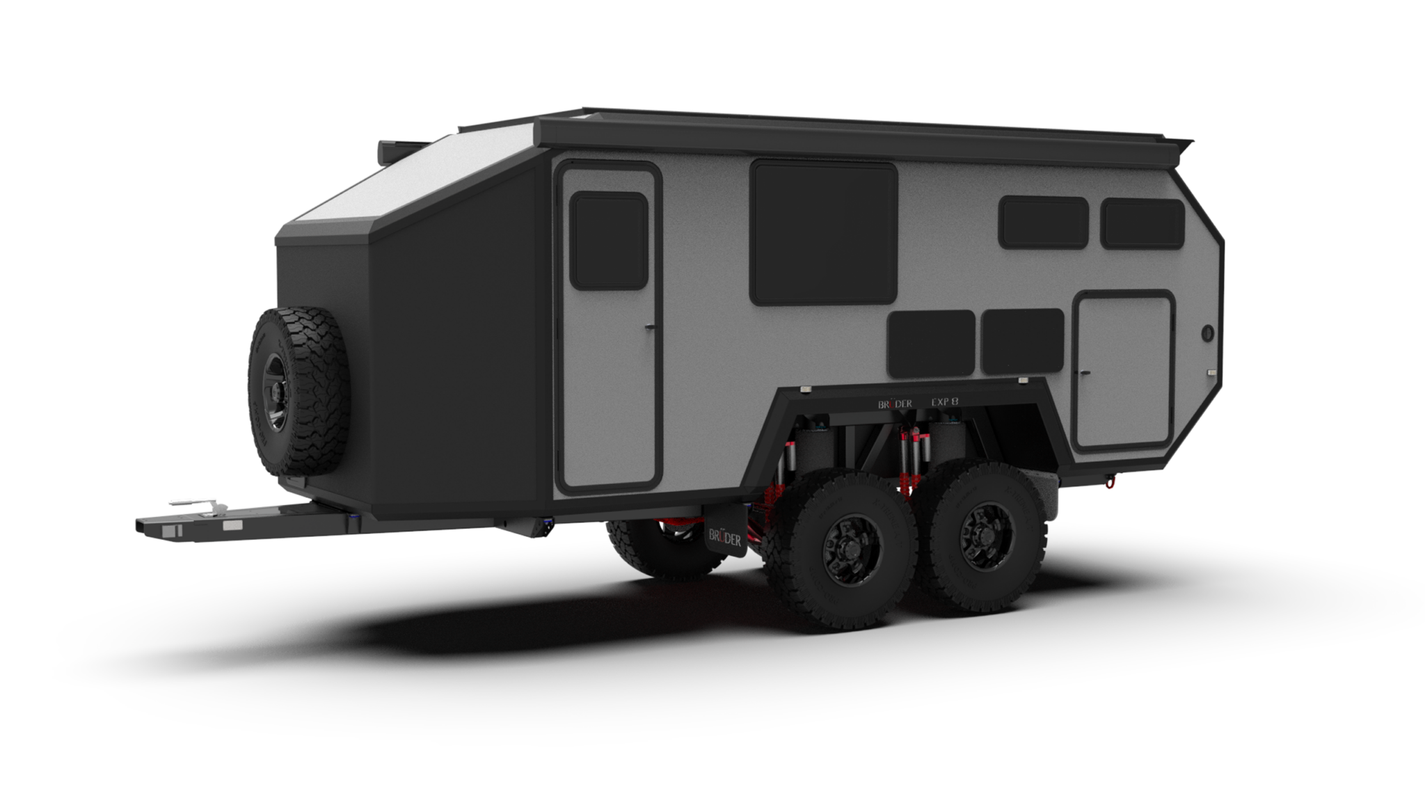 BruderX Expedition trailers built for global exploration