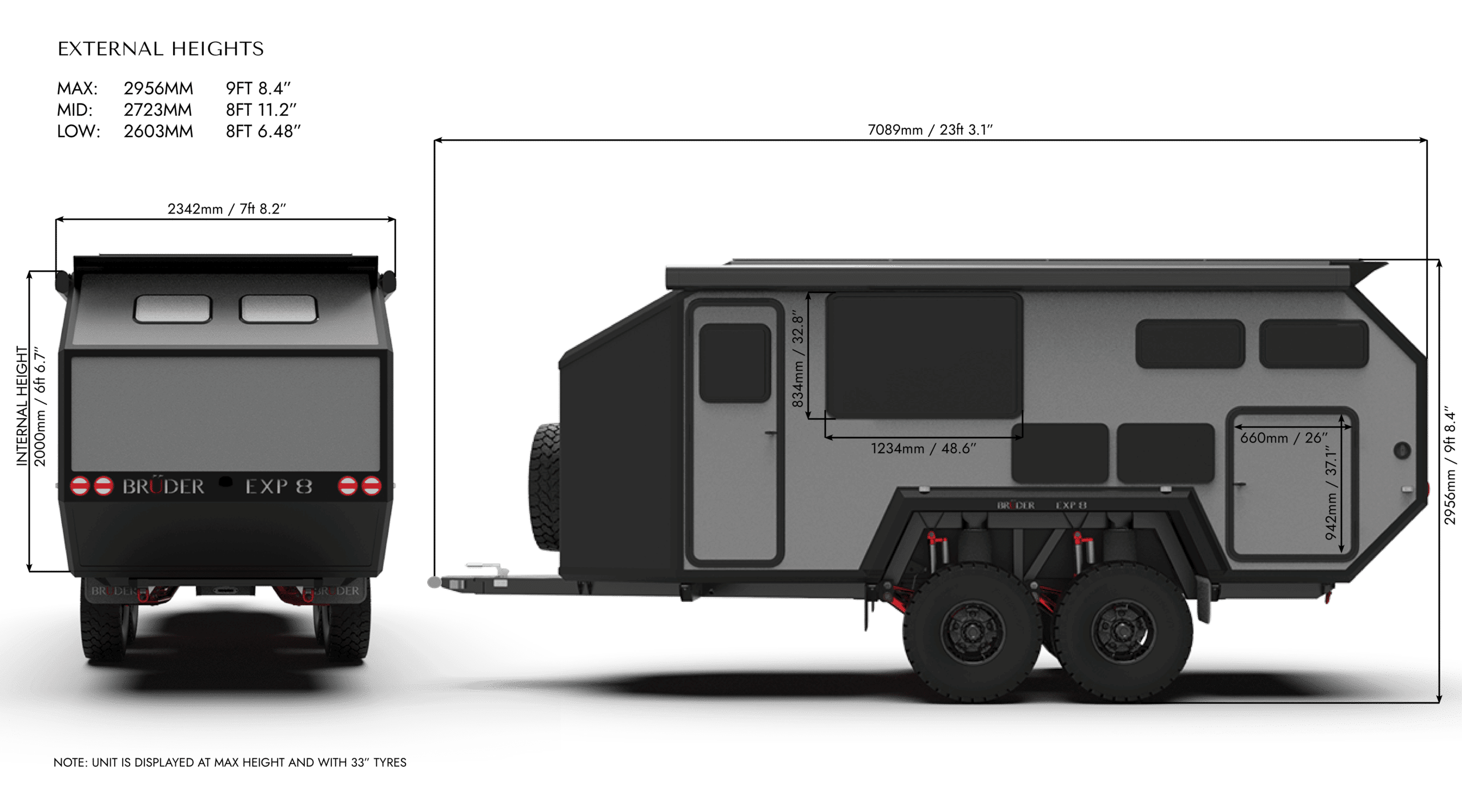 Bruder EXP-8 Is the Ultimate Off-Road Camper Trailer for Overlanding