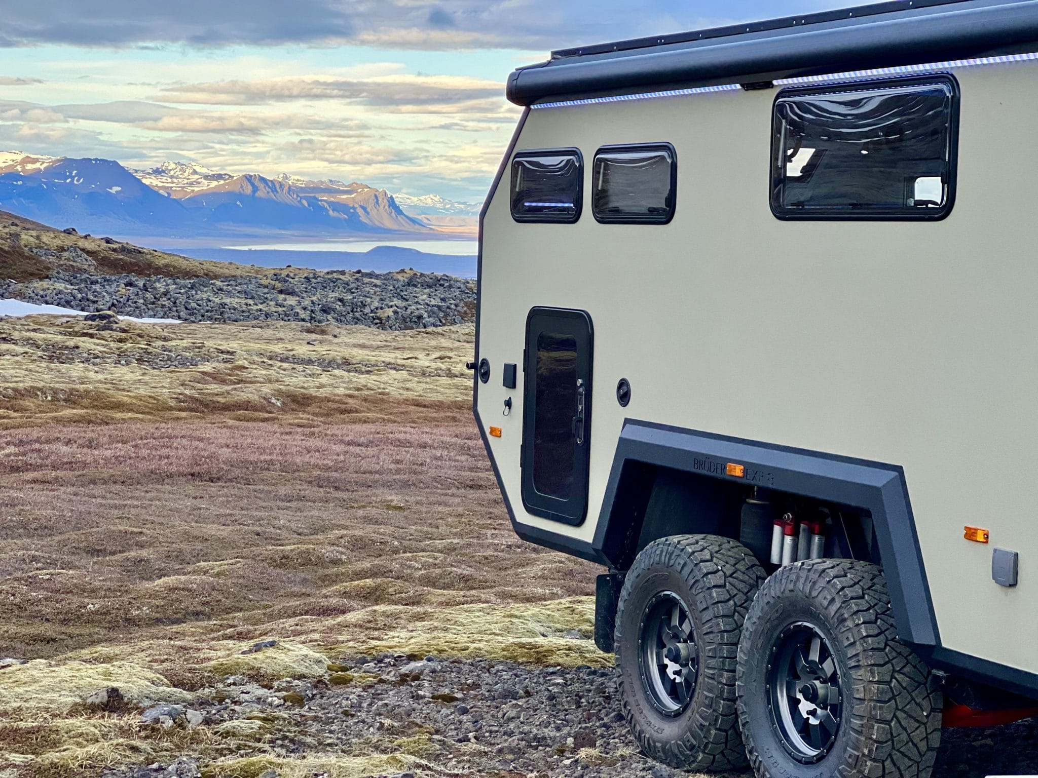 BruderX EXP8 Tech Specs LP No set up, no pack up, level anywhere