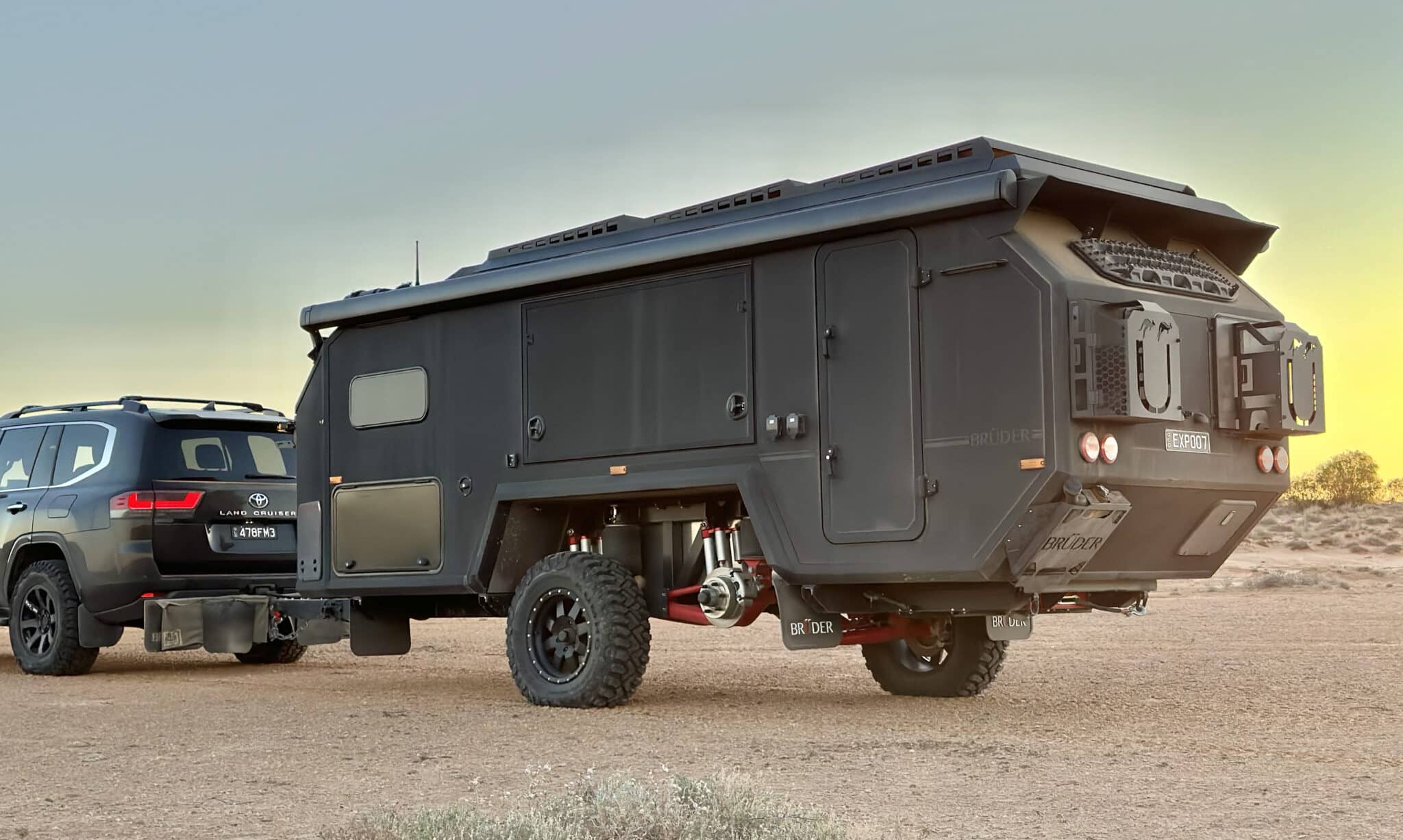 EXP7 BruderX The ultimate off road performance camper trailer
